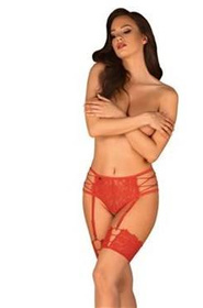 Pas do pończoch Rediosa Czerwony