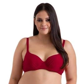 Biustonosz kapielowy Gabriela P-74B (2) ciemnoczerwony