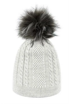 Czapka Ula Jasny Szara