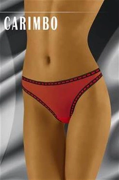 Stringi Carimbo Czerwone