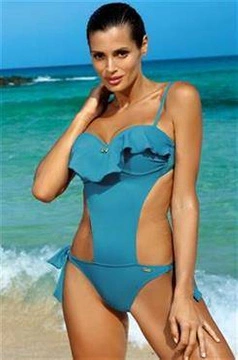 Kostium kąpielowy Carmen Curacao M-468 W (2) Wiązany