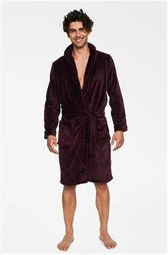 Szlafrok Trick 40067-93X Bordowy