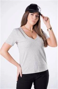 Bluzka Meghan M82977 Grey